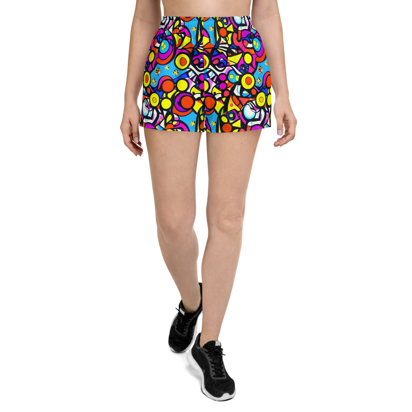 Women’s Athletic Shorts - Eclectic Fantasy