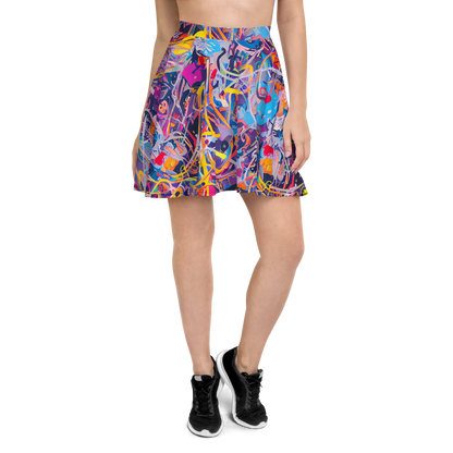 Skater Skirt - Vibrant Fusion