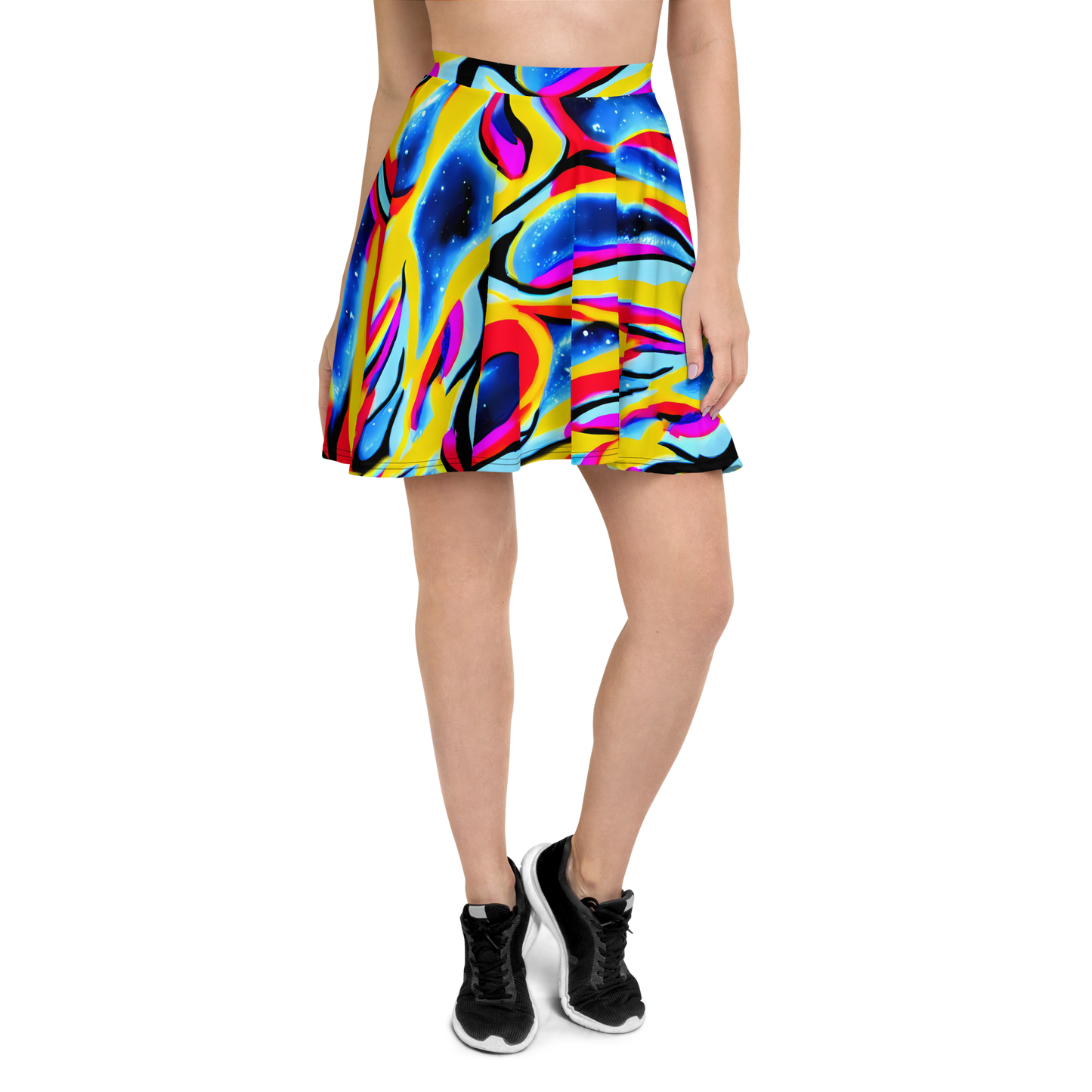 Skater Skirt - Electric Dreamscape