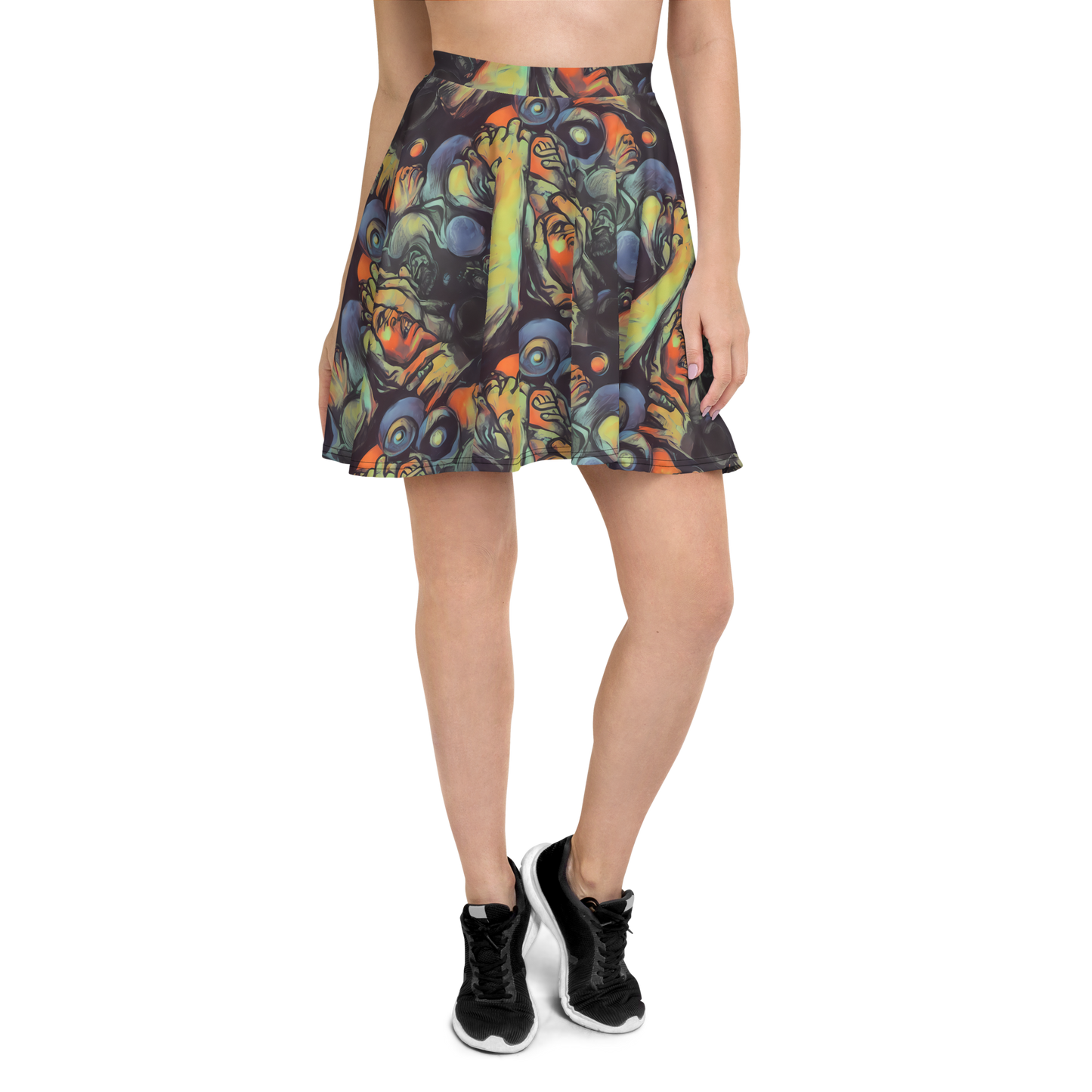 Skater Skirt - Cosmic Scream