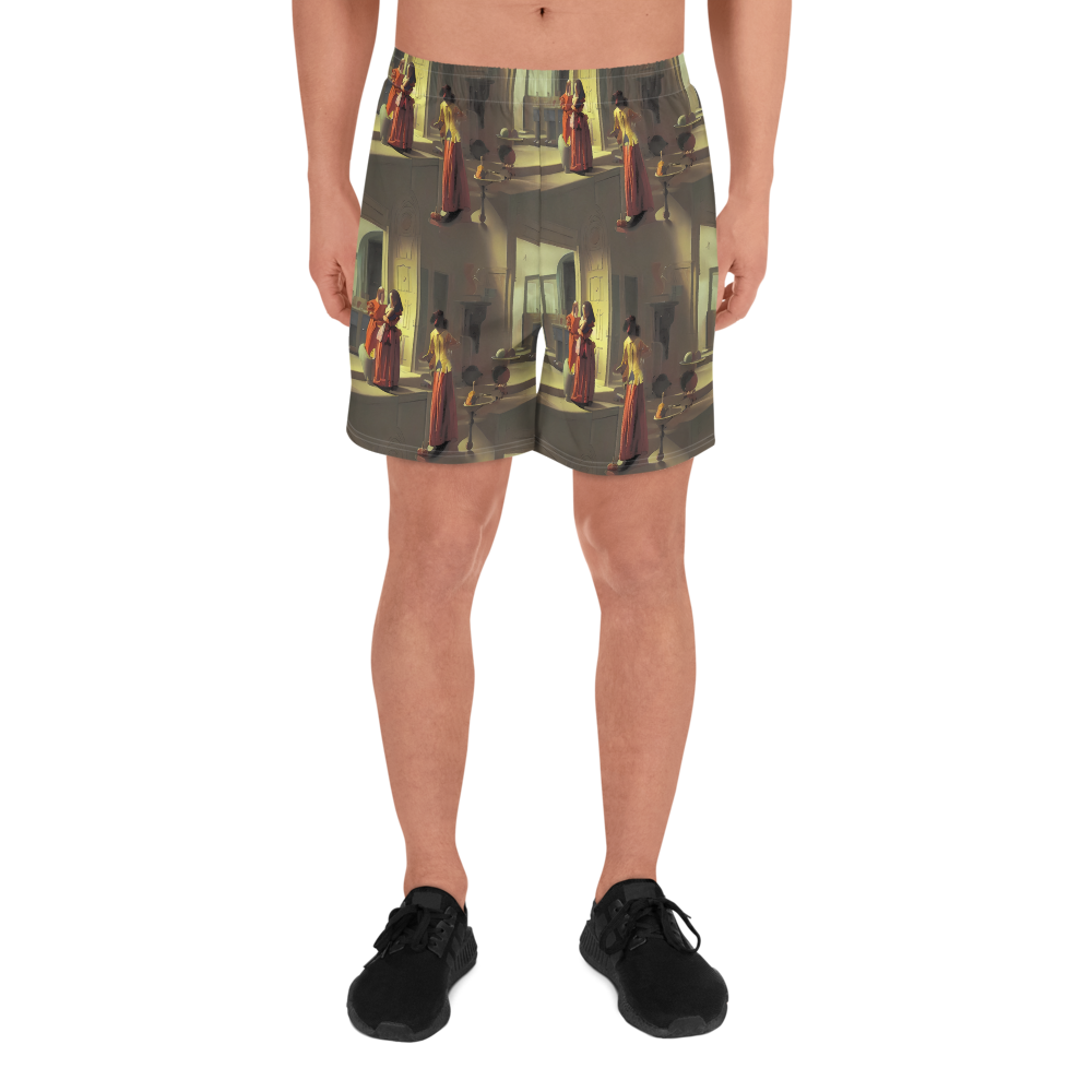 Men's Athletic Shorts - Surreal Shadows