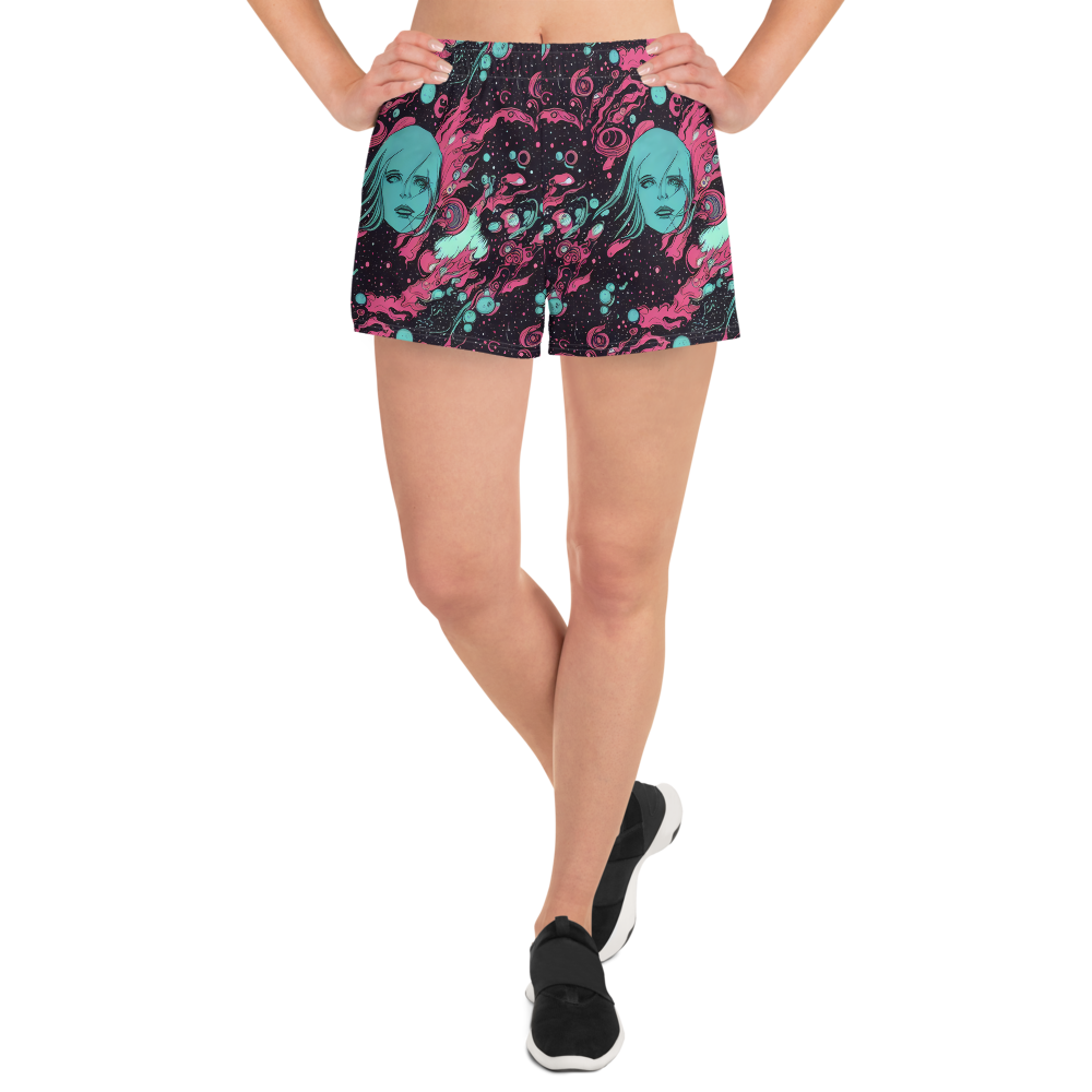 Women’s Athletic Shorts - Spectral Dreamer