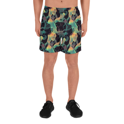 Men's Athletic Shorts - Astral Rhythms
