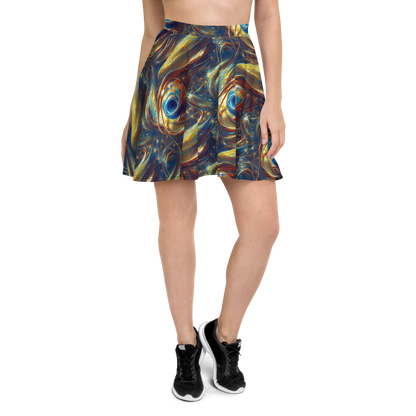 Skater Skirt - Celestial Vortex