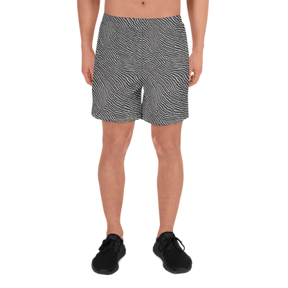 Men's Athletic Shorts - Hypnotic Waves