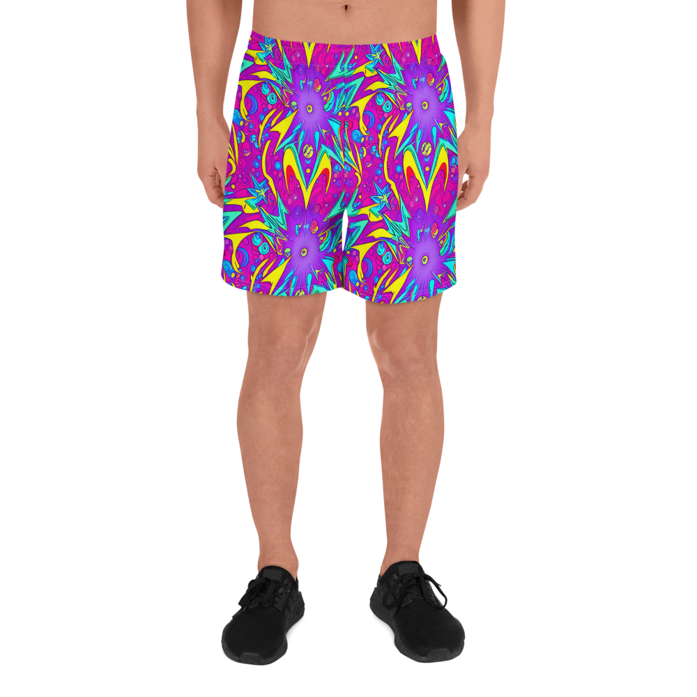 Men's Athletic Shorts - Nebula Radiance