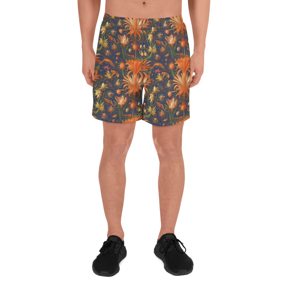 Men's Athletic Shorts - Stellar Blooms