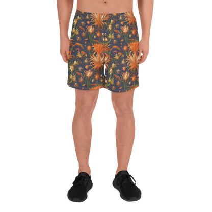 Men's Athletic Shorts - Stellar Blooms
