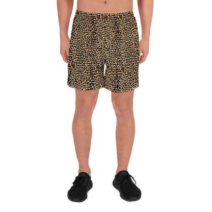 Men's Athletic Shorts - Cheetah Mosaic