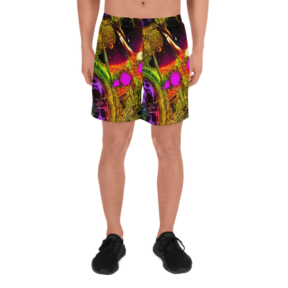 Men's Athletic Shorts - Neon Glyphworks