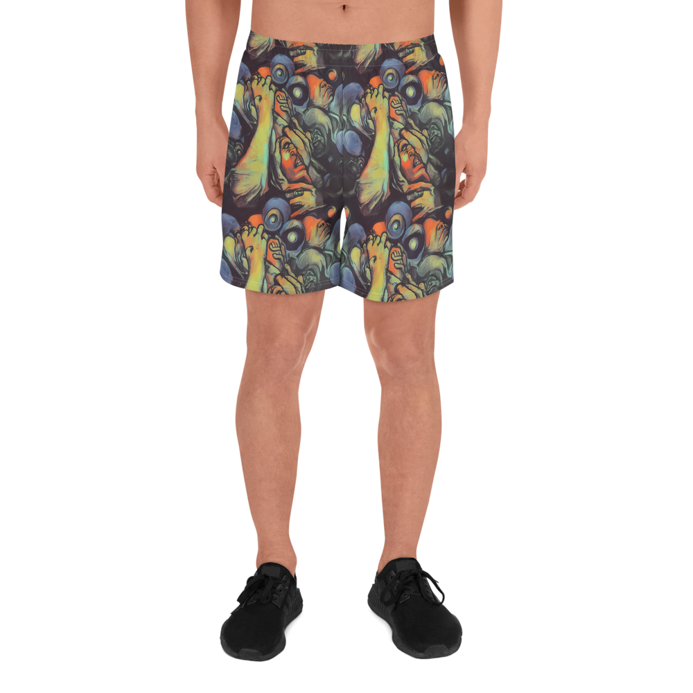 Men's Athletic Shorts - Cosmic Scream