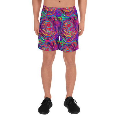 Men's Athletic Shorts - Quantum Spiral