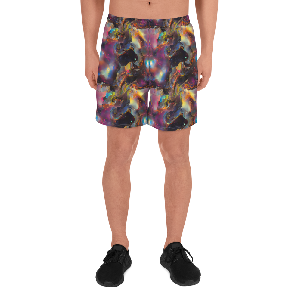 Men's Athletic Shorts - Cosmic Fusion