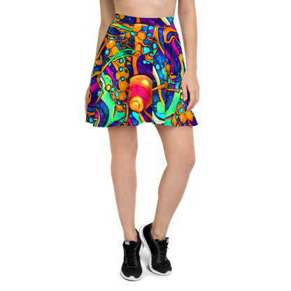 Skater Skirt - Iridescent Nebula