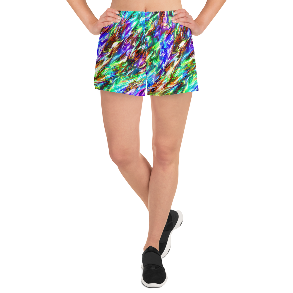 Women’s Athletic Shorts - Faini Whirlwind