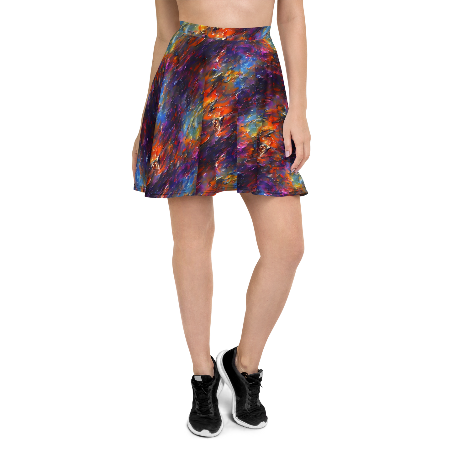 Skater Skirt - Auroral Ripples