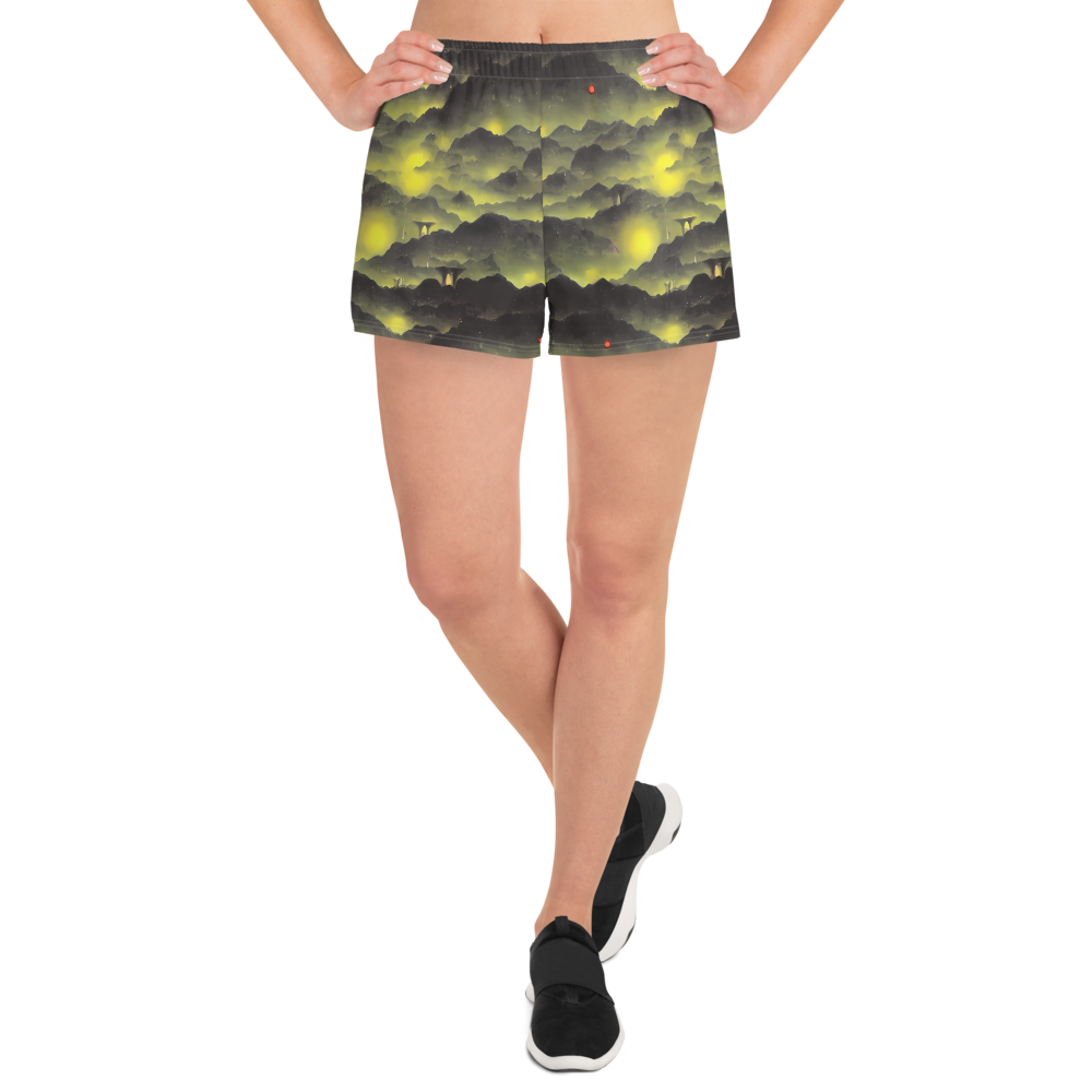 Women’s Athletic Shorts - Spectral Isle