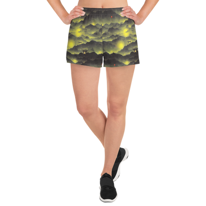 Women’s Athletic Shorts - Spectral Isle