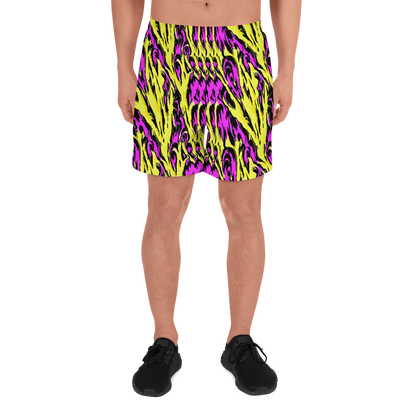 Men's Athletic Shorts - Neon Savanna