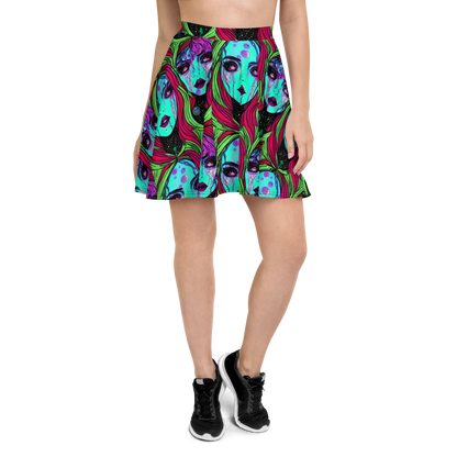 Skater Skirt - Luminous Nightfall