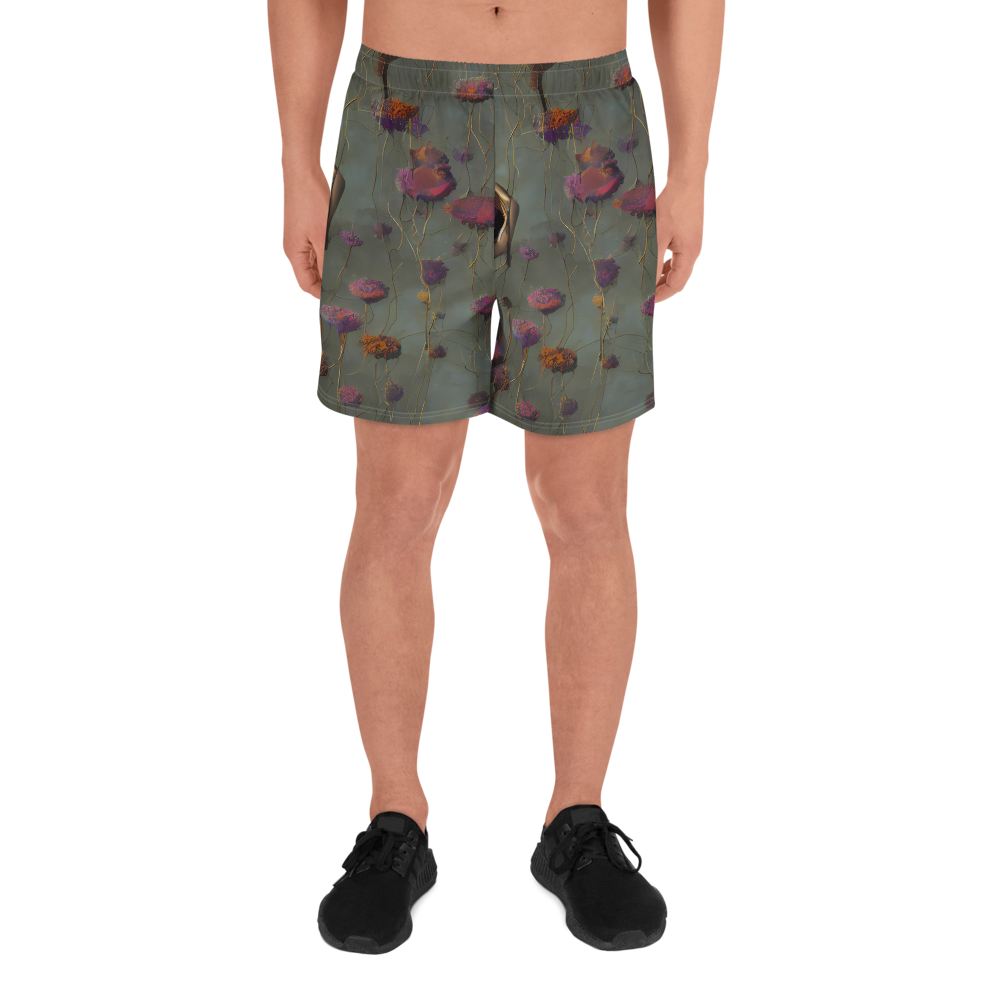 Men's Athletic Shorts - Ethereal Bloom