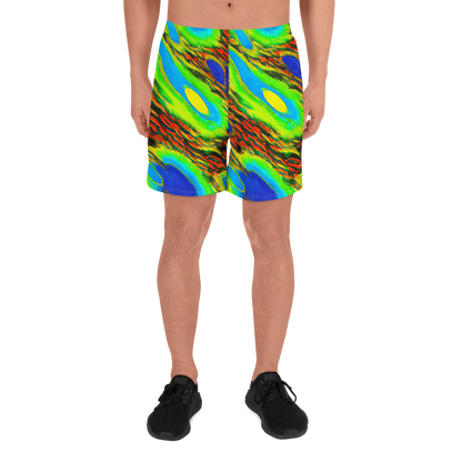 Men's Athletic Shorts - Hodgkin's Blaze