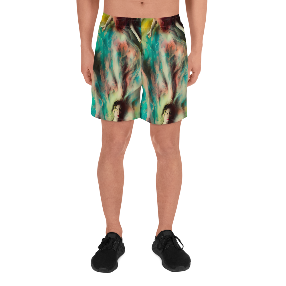 Men's Athletic Shorts - Enchanted Fusion