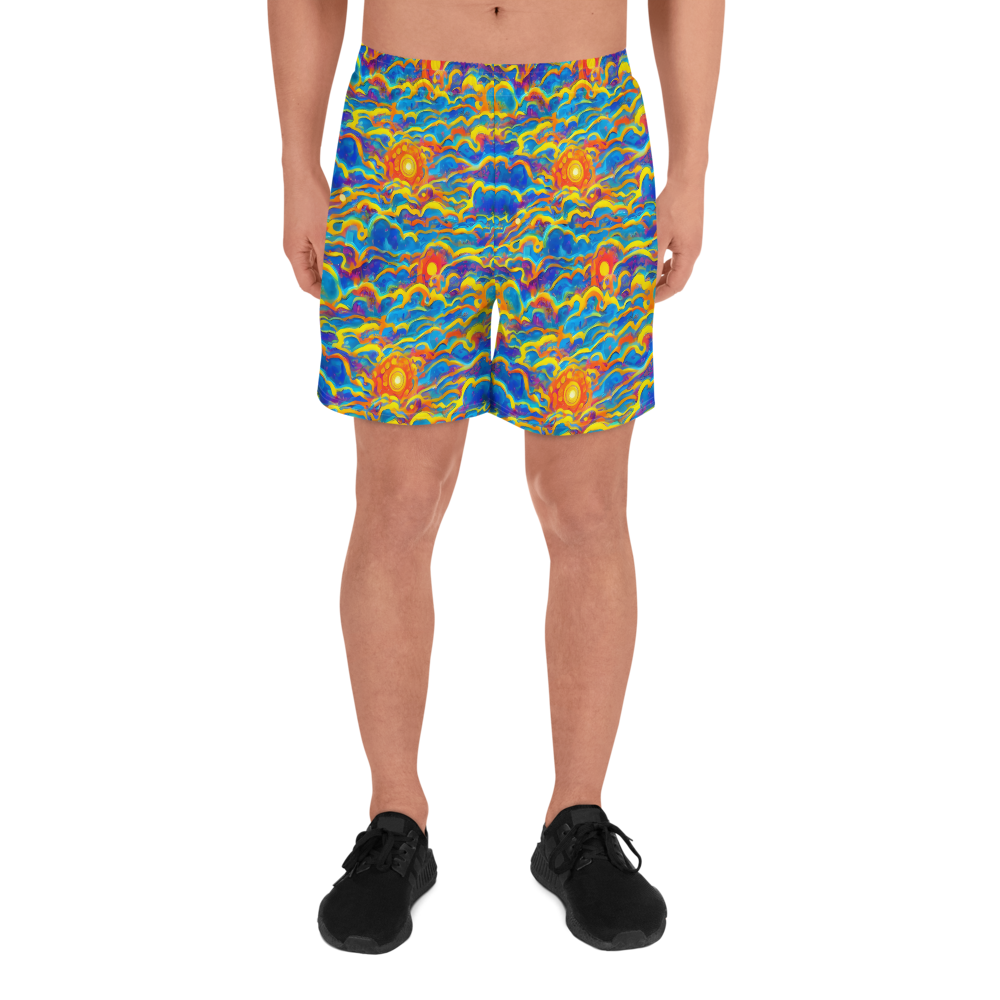 Men's Athletic Shorts - Chroma Ripple