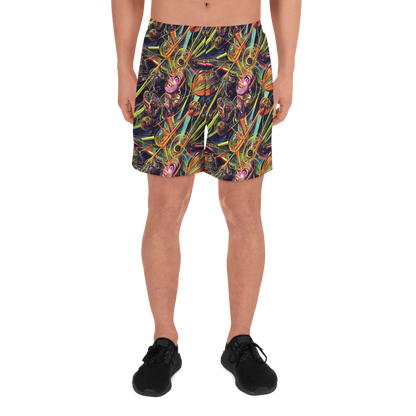 Men's Athletic Shorts - Psychedelic Deep Space