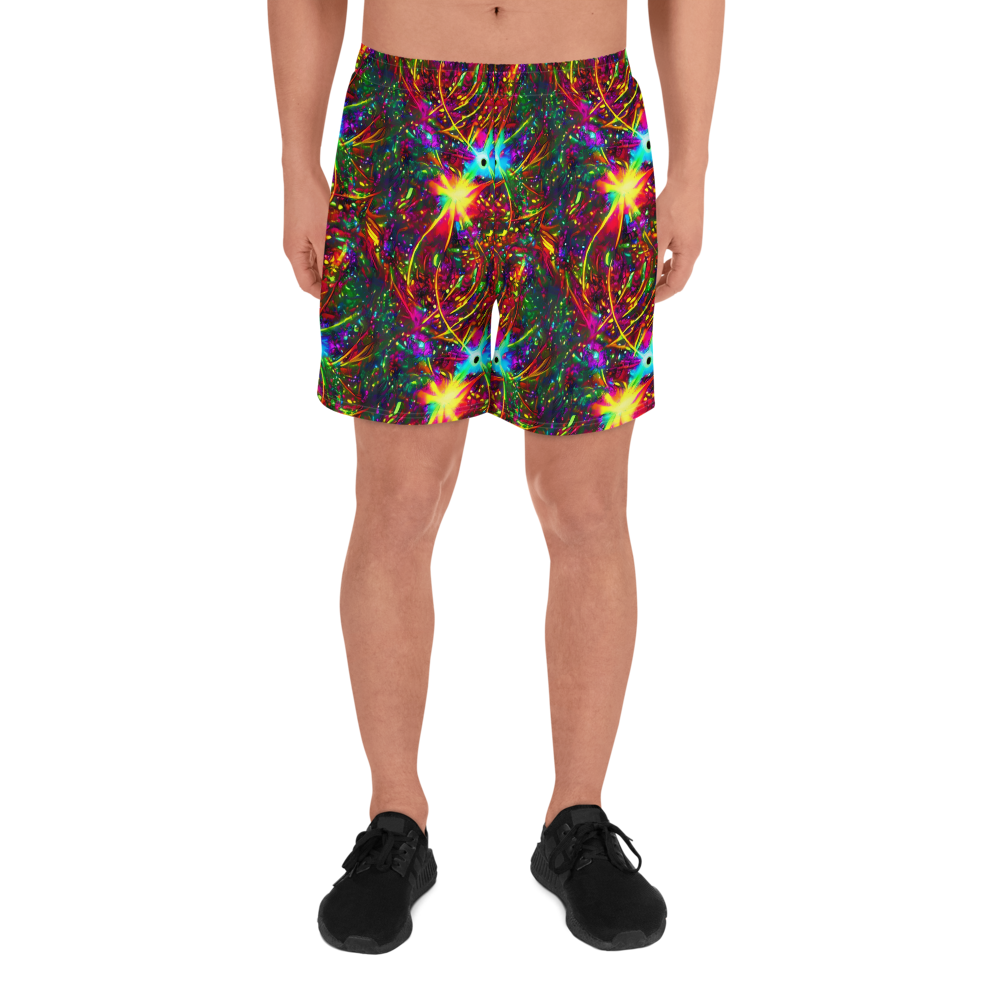 Men's Athletic Shorts - Stellar Burst