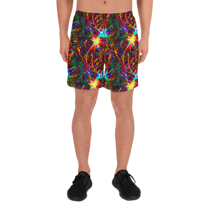 Men's Athletic Shorts - Stellar Burst