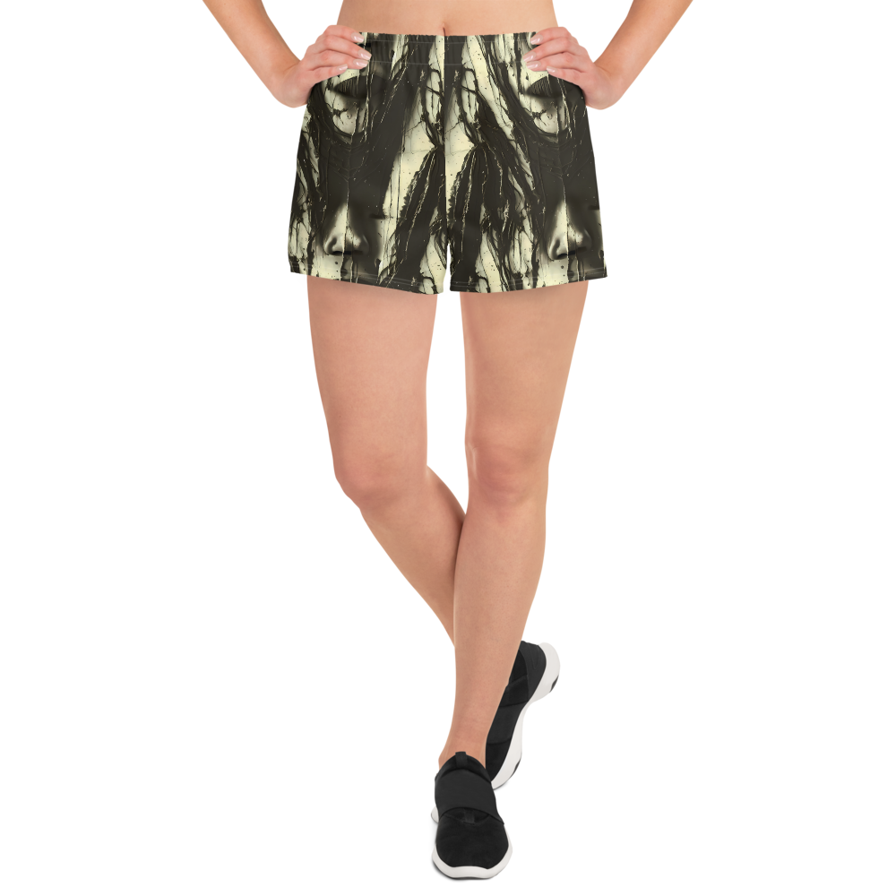 Women’s Athletic Shorts - Eclipse Veil
