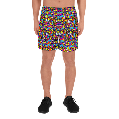 Men's Athletic Shorts - Stellar Circus