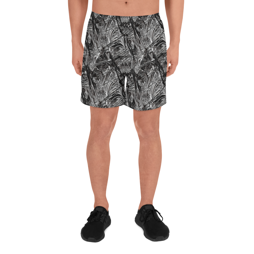 Men's Athletic Shorts - Gothic Whirlwind