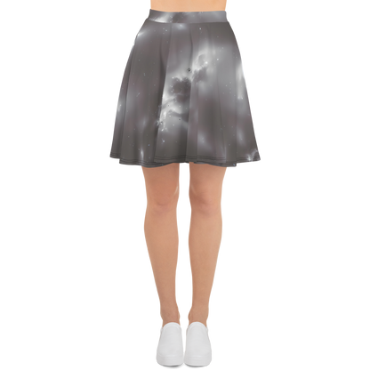 Skater Skirt - Silver Nebula