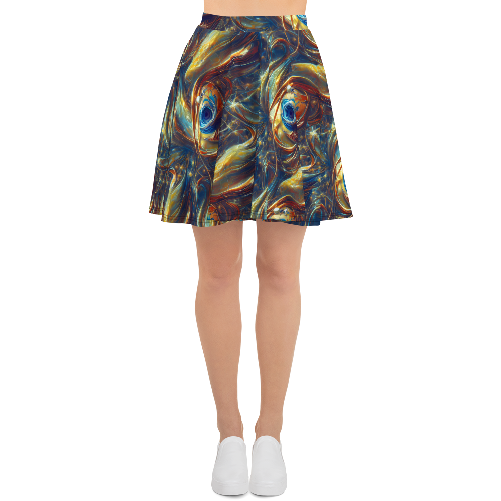 Skater Skirt - Celestial Vortex