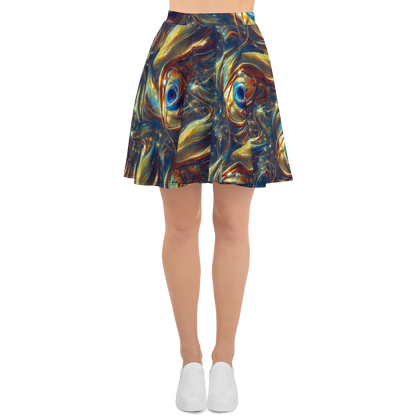 Skater Skirt - Celestial Vortex