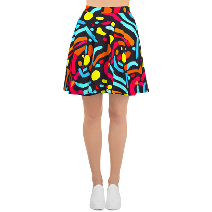 Skater Skirt - Midnight Stream