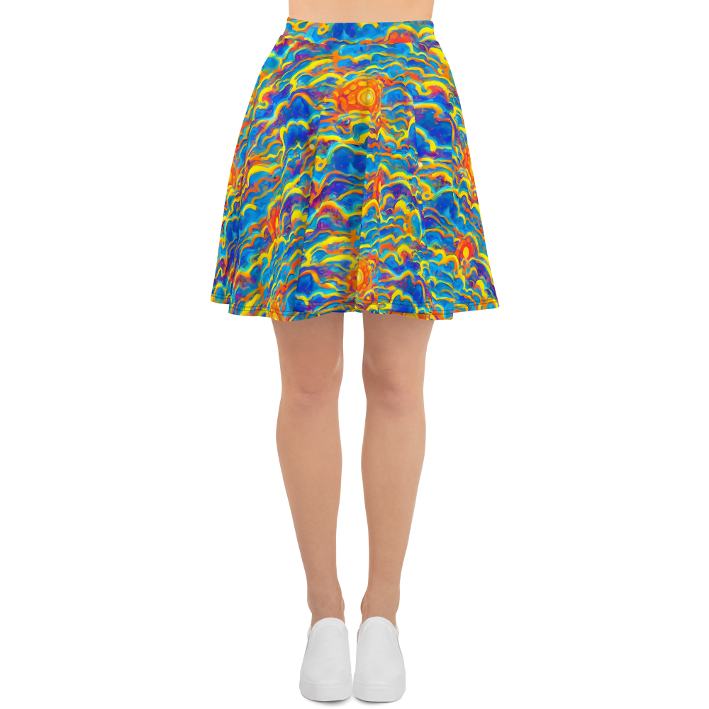 Skater Skirt - Chroma Ripple