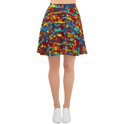 Skater Skirt - Astral Grid