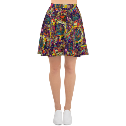 Skater Skirt - Cosmic Collage