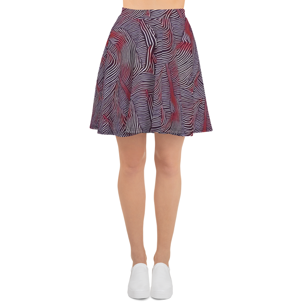 Skater Skirt - Nebula Waves