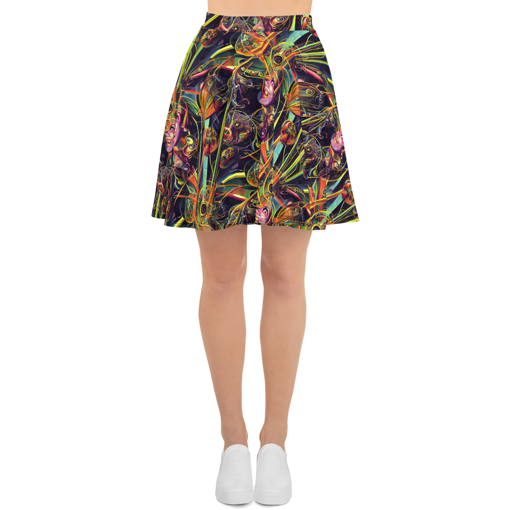 Skater Skirt - Psychedelic Deep Space