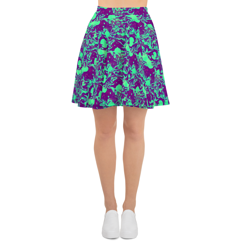 Skater Skirt - Alien Ripples