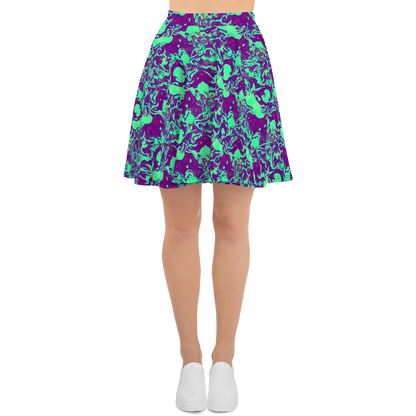 Skater Skirt - Alien Ripples