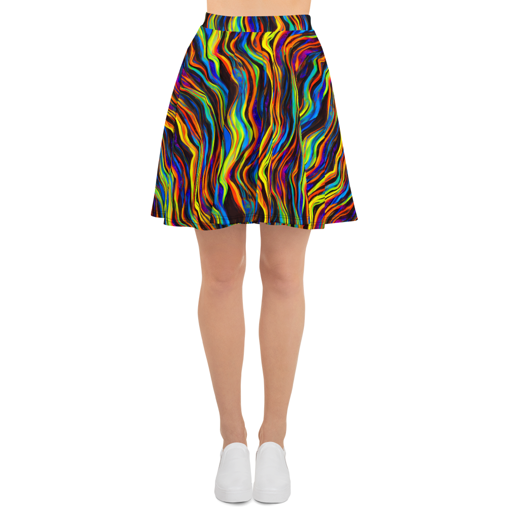 Skater Skirt - Celestial Waves