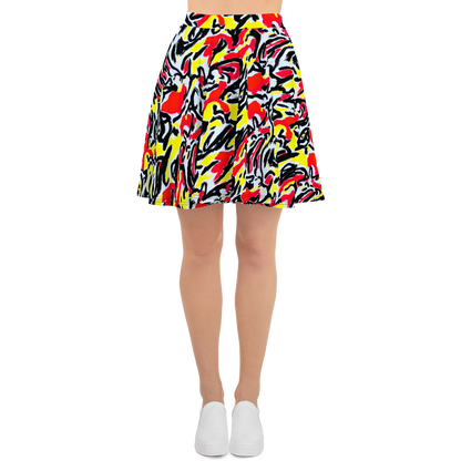 Skater Skirt - Cosmic Brushstrokes