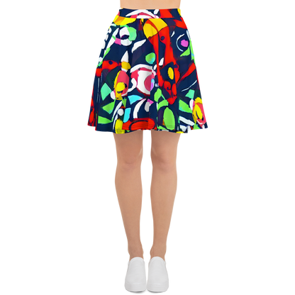 Skater Skirt - Chagall's Dream