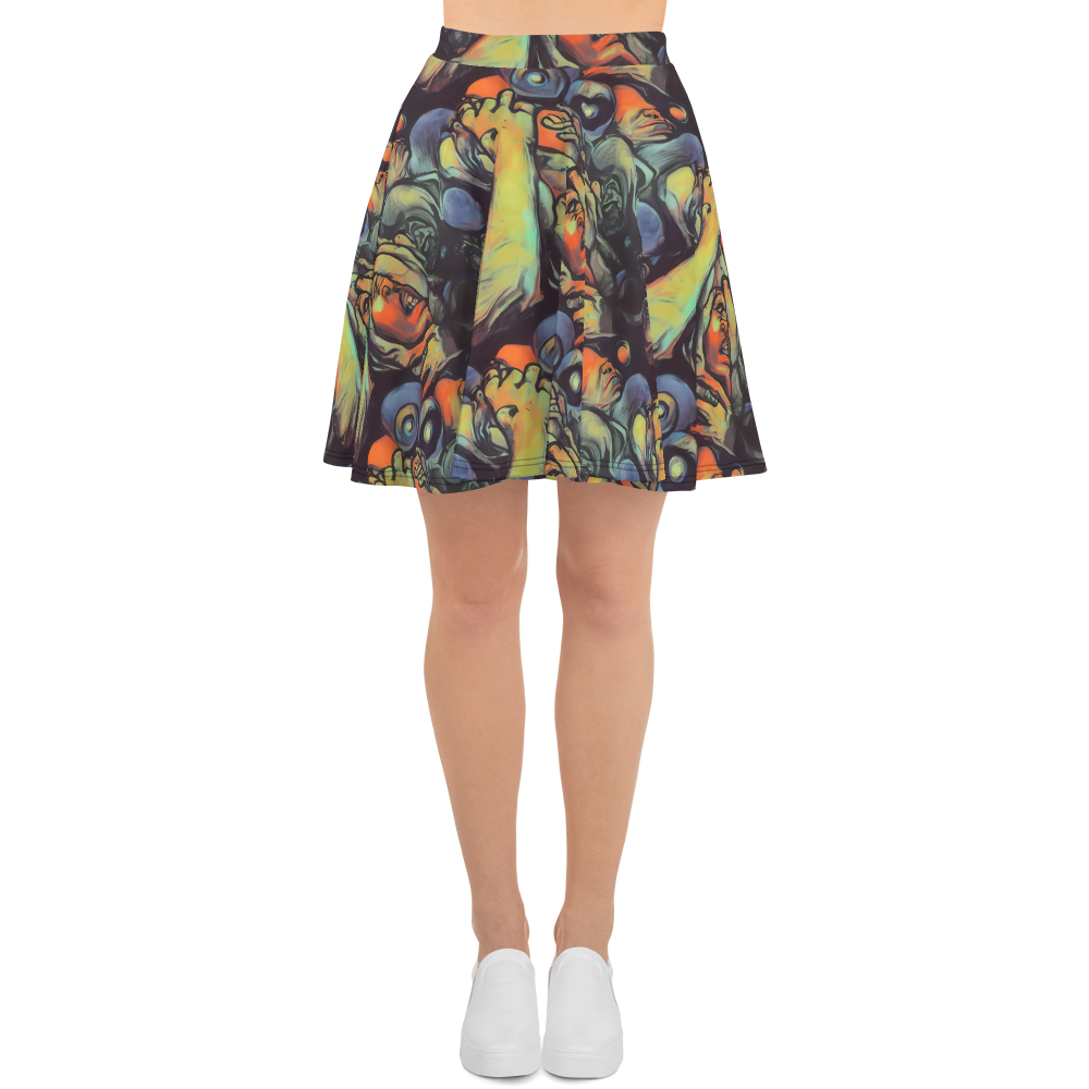 Skater Skirt - Cosmic Scream