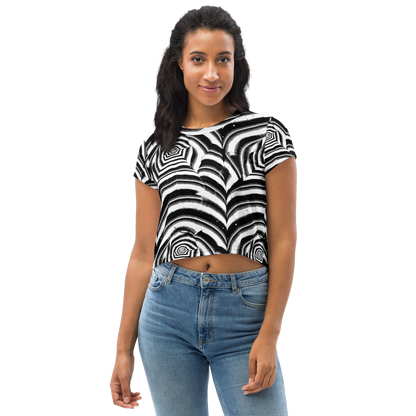 Women's Crop Tee - Dupain Swirl